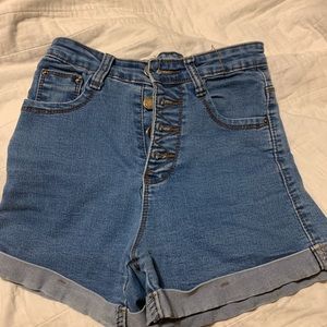 Jean shorts